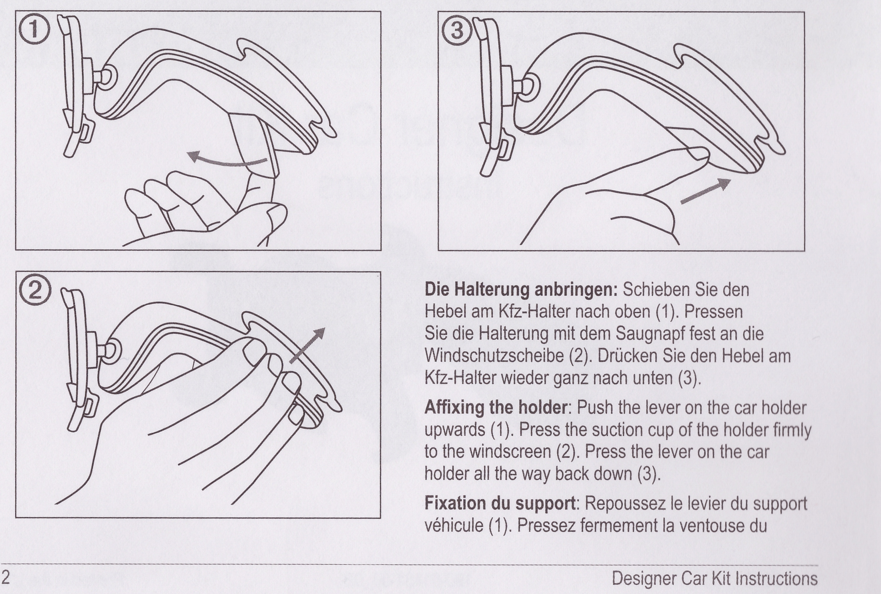 Инструкция поможет правильно установить крепление Garmin для iPhone 4/4S с зарядкой на стекло